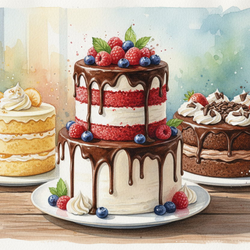 Cakes needs to look better and more realistic