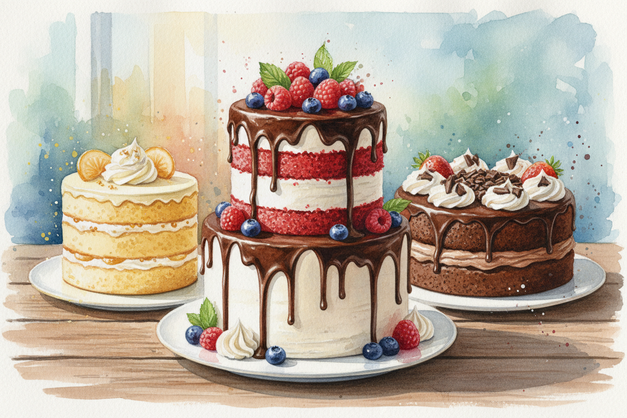 Cakes needs to look better and more realistic